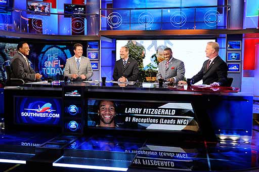 CBS NFL Today Tony Gonzalez