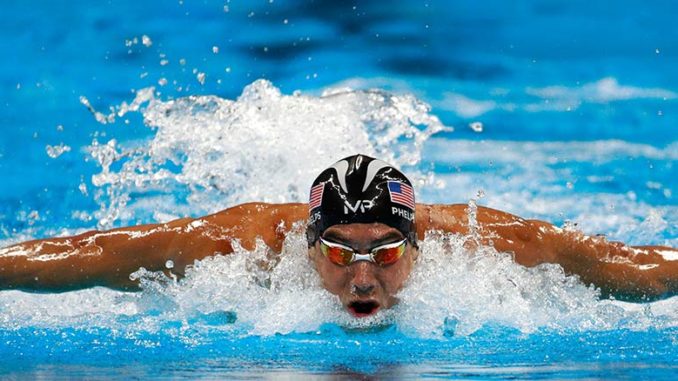 Michael Phelps Final Olympic Race