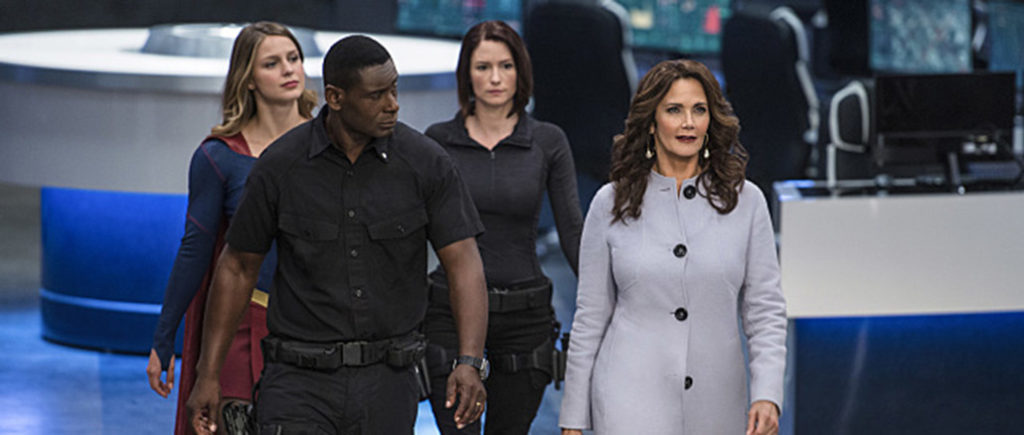 Lynda Carter on The CW's "Supergirl"
