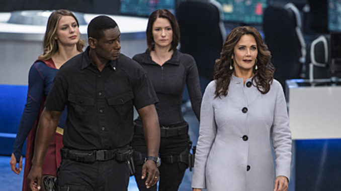 Lynda Carter on The CW's "Supergirl"