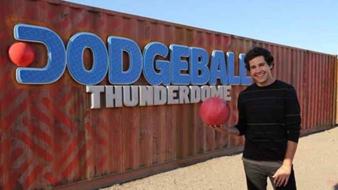 David Dobrik is host of Dodgeball Thunderdome