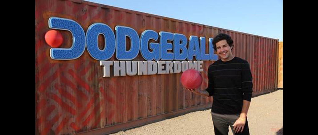 David Dobrik is host of Dodgeball Thunderdome