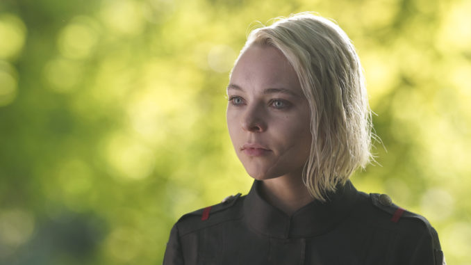 Taylor Hickson from 'Motherland: Fort Salem'