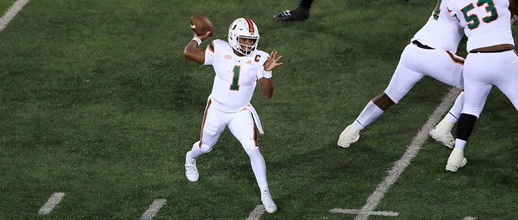 D'Eriq King, Miami Hurricanes football