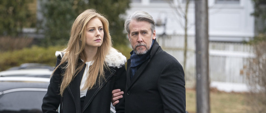 Justine Lupe Alan Ruck Succession HBO