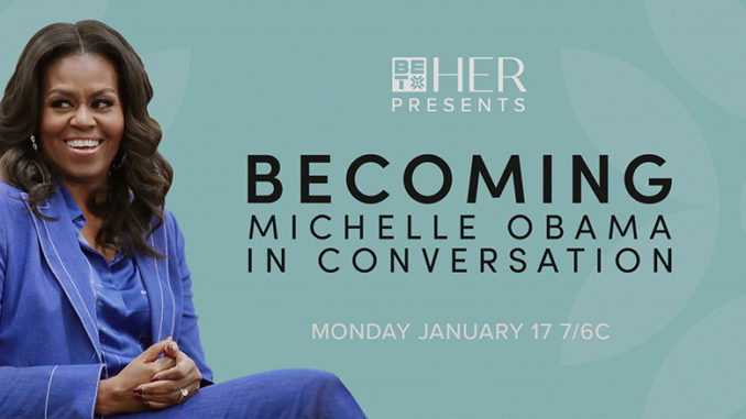 Becoming Michelle Obama in Conversation BET