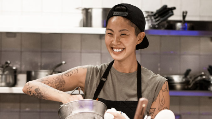 Kristen Kish in "Fast Foodies"