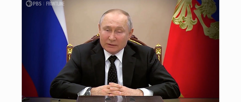 Frontline: Putin's Road to War PBS