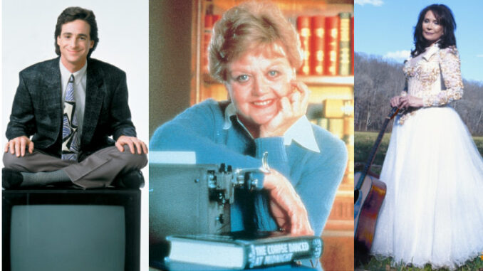Bob Saget, Angela Lansbury, Loretta Lynn