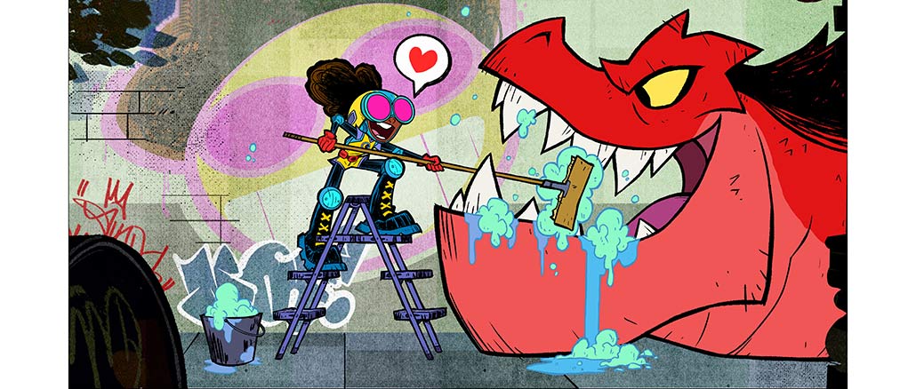 Marvel's Moon Girl and Devil Dinosaur Disney Channel