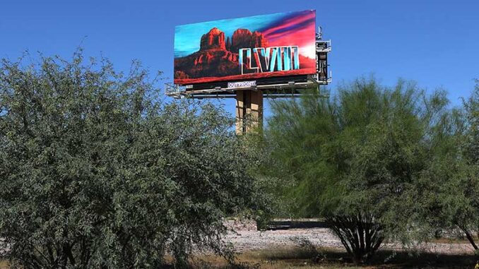 Super Bowl LVII Billboard