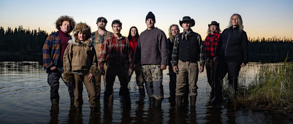 Ten survivalists from season 10 of Alone