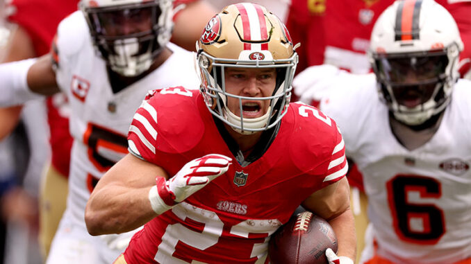 Christian McCaffrey San Francisco 49ers