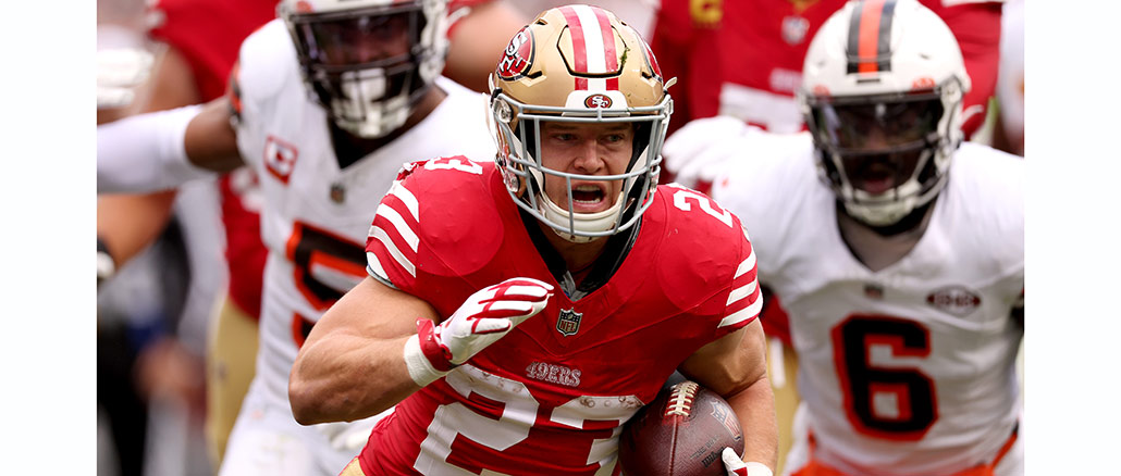 Christian McCaffrey San Francisco 49ers