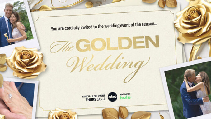 The Golden Bachelor Golden Wedding ABC