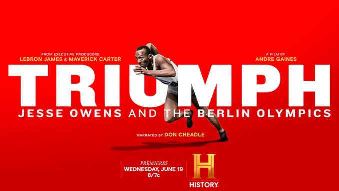 Triumph: Jesse Owens and the Berlin Olympics, History Channel