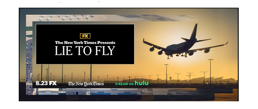 NYT Presents Lie to Fly FX