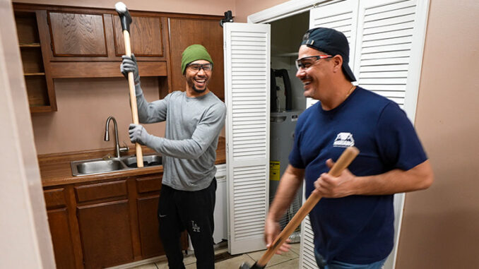 Secret Celebrity Renovation CBS Mookie Betts