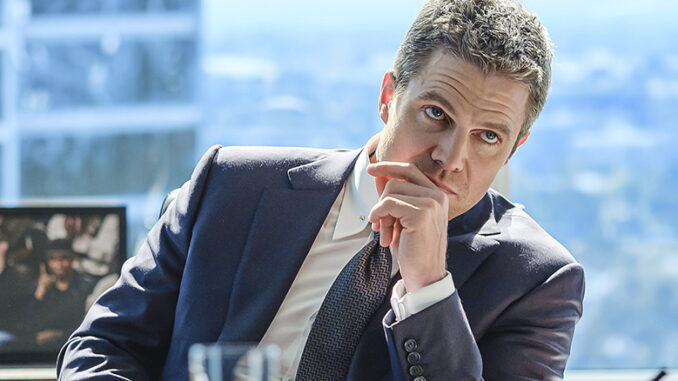SUITS: L.A. -- "Pilot" -- Pictured: Stephen Amell as Ted Black --