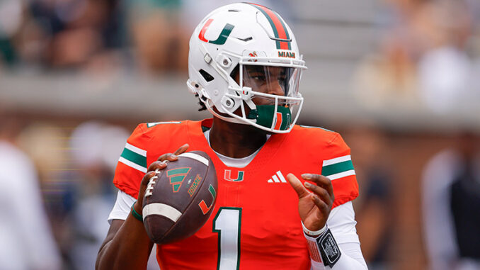 Cam Ward, Miami Hurricanes