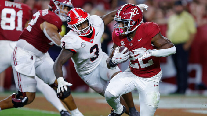 Alabama vs. Georgia football